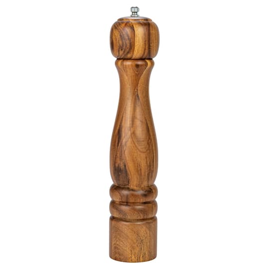 Hello Honey® 11.5" Natural Acacia Wood Salt & Pepper Mill